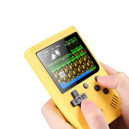 8-Bit Mini Handheld Game Console – 500 Games (5 colours available) - 9eight5