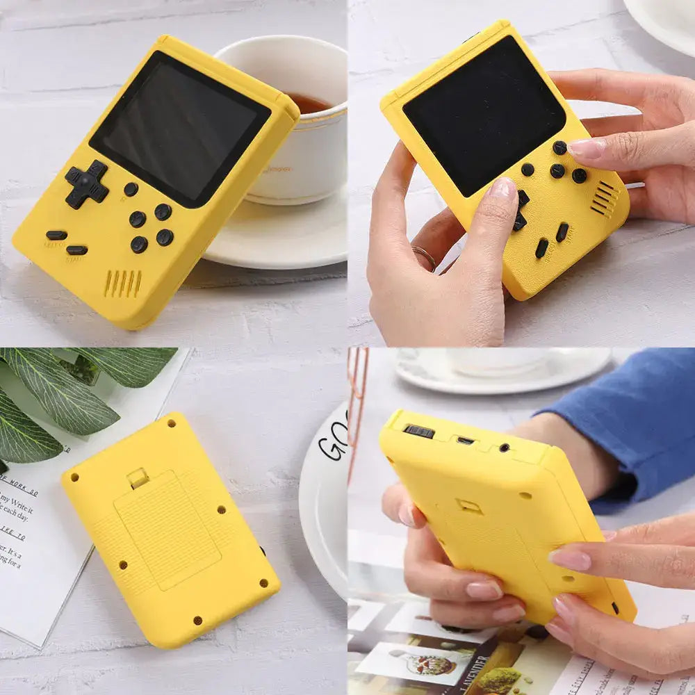 8-Bit Mini Handheld Game Console – 500 Games (5 colours available) - 9eight5