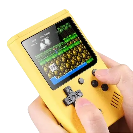 8-Bit Mini Handheld Game Console – 500 Games (5 colours available) - 9eight5
