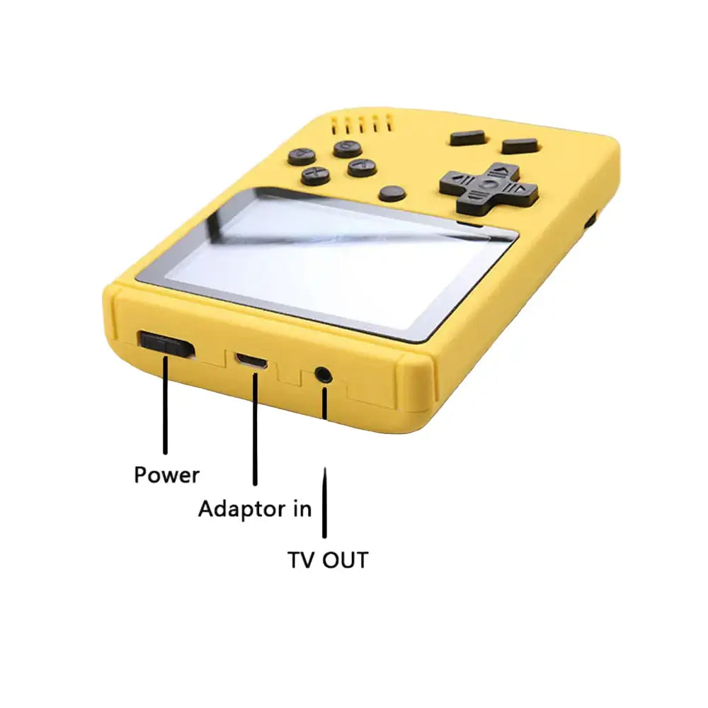 8-Bit Mini Handheld Game Console – 500 Games (5 colours available) - 9eight5