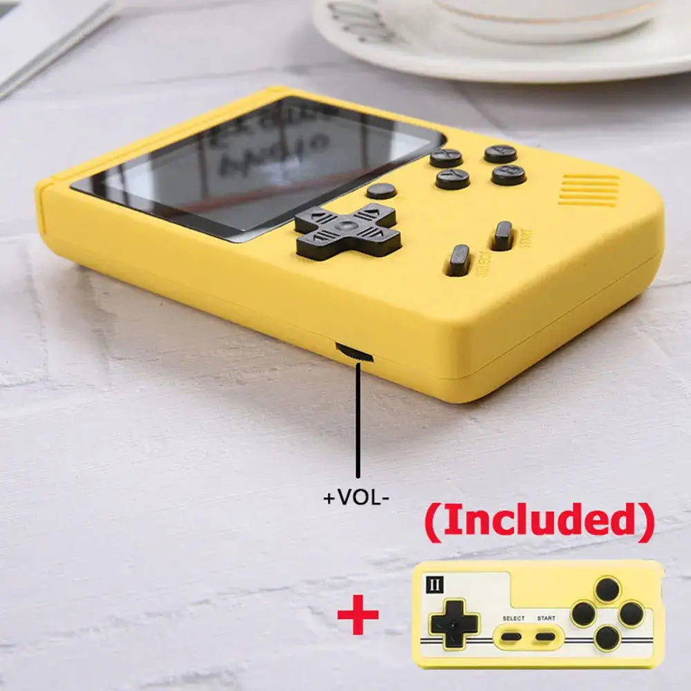 8-Bit Mini Handheld Game Console – 500 Games (5 colours available) - 9eight5