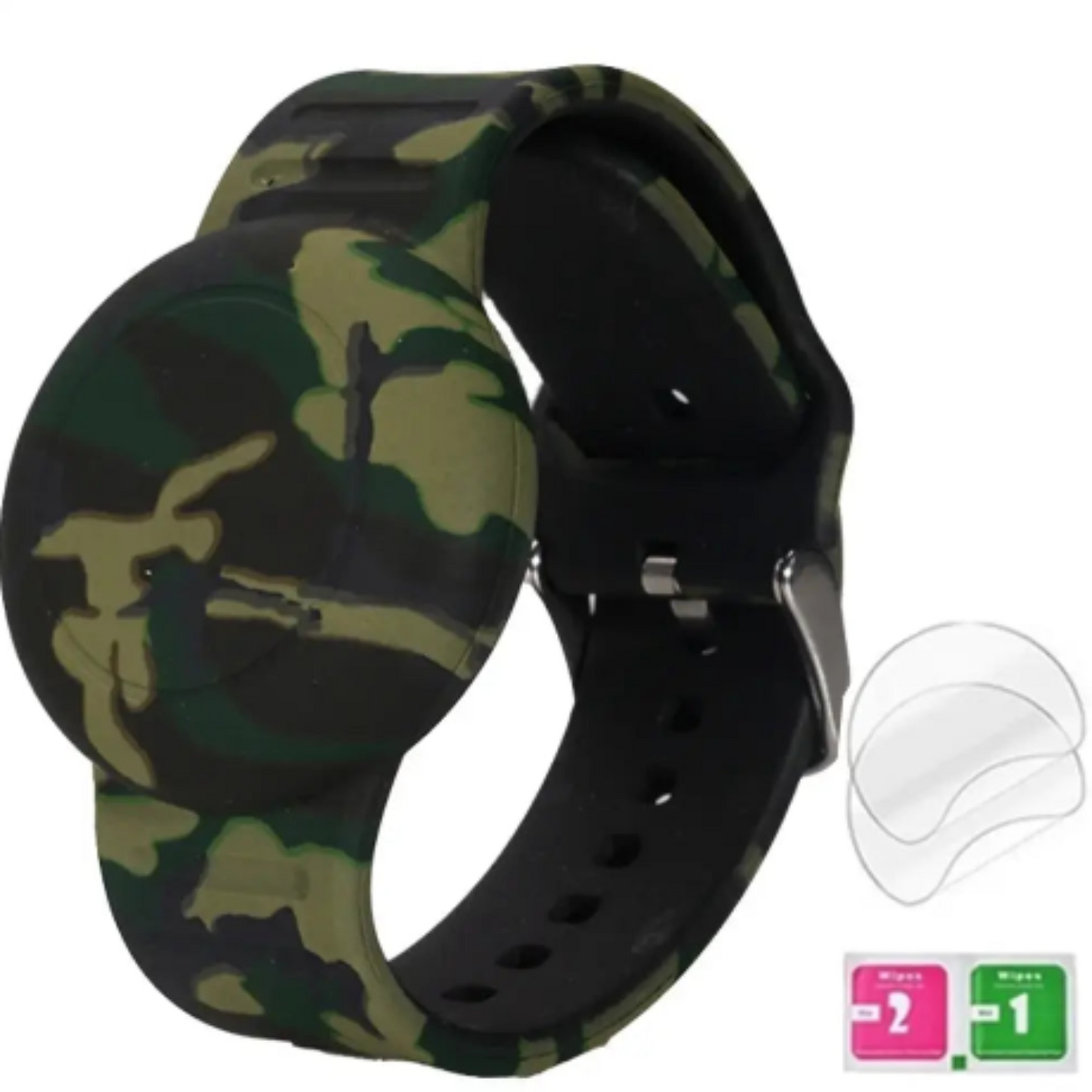 Waterproof Air Tag Bracelet for Kids – Hidden Silicone Wristband