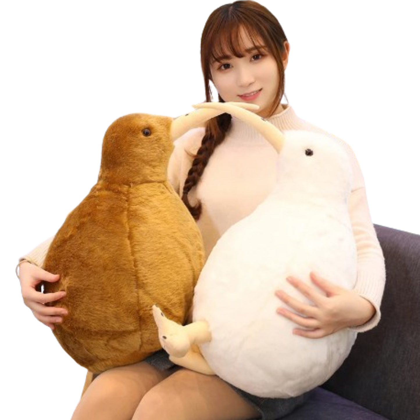 Lifelike Kiwi Bird Toy (2 colours available)