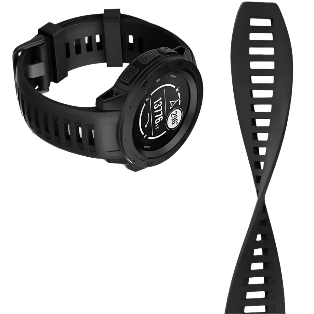 Soft Silicone Strap for the Garmin Instinct 1/2/Solar/Tactical Series (available in 5 colours) - TWS
