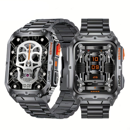 LIGE Smartwatch – Wireless Calling, 100+ Sports Modes, AI Voice (4 types available)