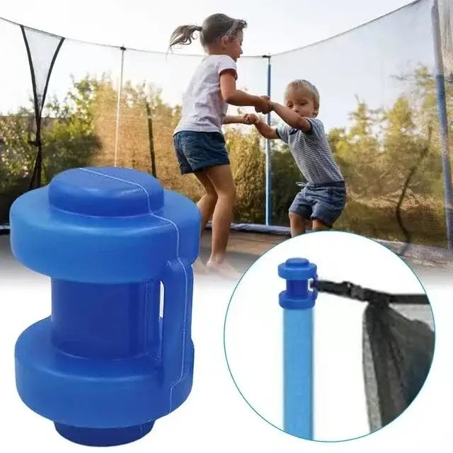 8pcs Trampoline End Cap Protective Fitness Blue For The Net Poles Waterproof Durable Safety Leisure 25mm Diameter Spare