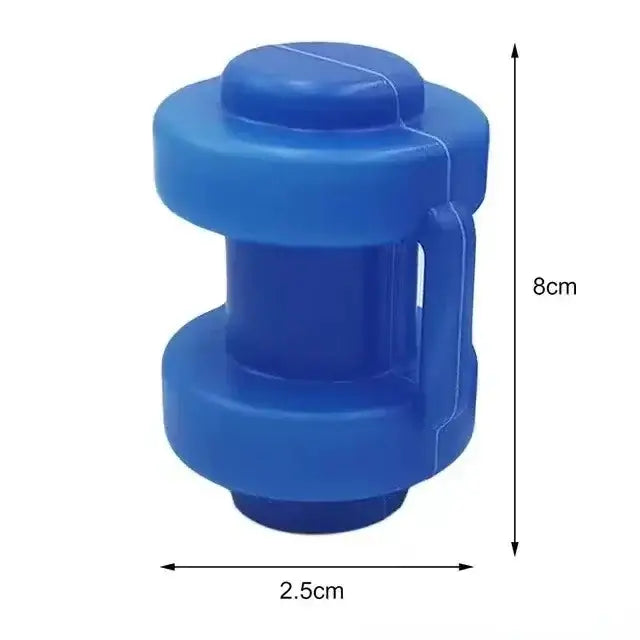 8pcs Trampoline End Cap Protective Fitness Blue For The Net Poles Waterproof Durable Safety Leisure 25mm Diameter Spare