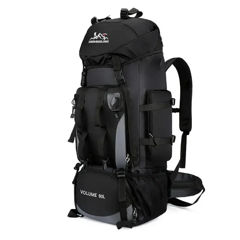 90L Waterproof Hiking & Camping Backpack (various colours available) - Black / Backpack - 9eight5