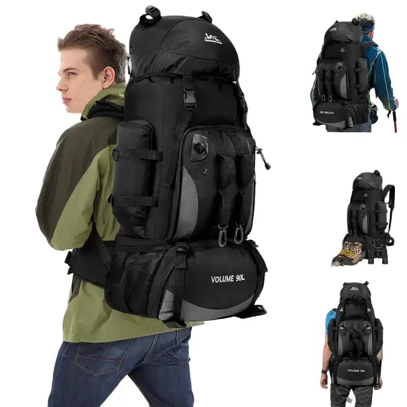 90L Waterproof Hiking & Camping Backpack (various colours available) - 9eight5