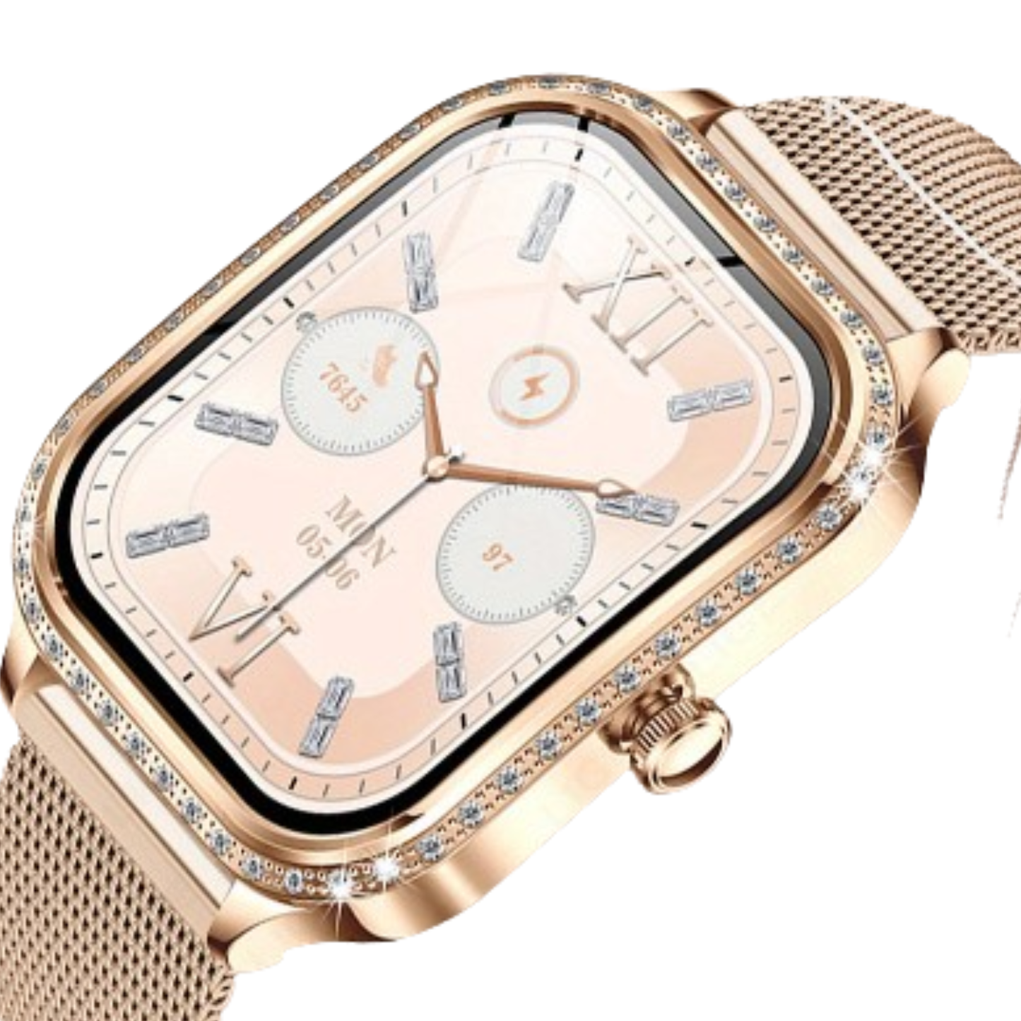 LIGE Women's Smartwatch – TFT HD Curved Screen, Wireless Calls, Voice Assistant (6 types available)