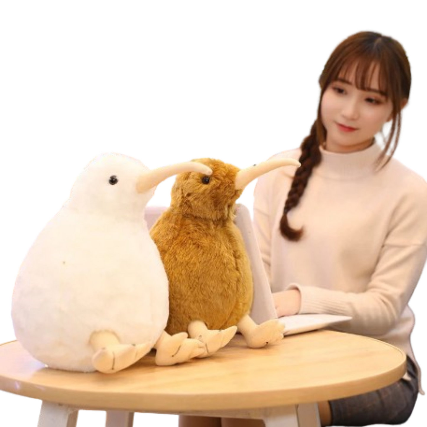 Lifelike Kiwi Bird Toy (2 colours available)