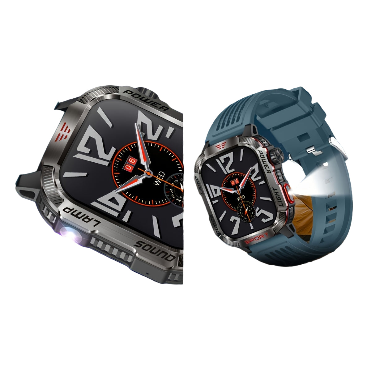 LIGE Smartwatch – HD Touch Display, Wireless Calls, Notifications, Pedometer & Long Battery Life