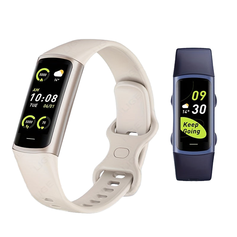 LIGE Smartwatch – Wireless Calls, Multi-Sport Modes (5 colours available)
