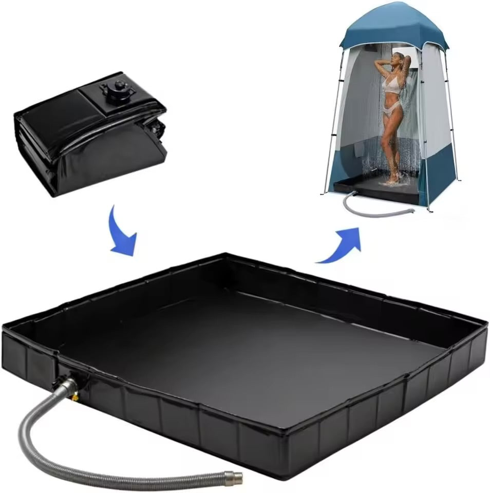 Foldable Camping Shower Pan