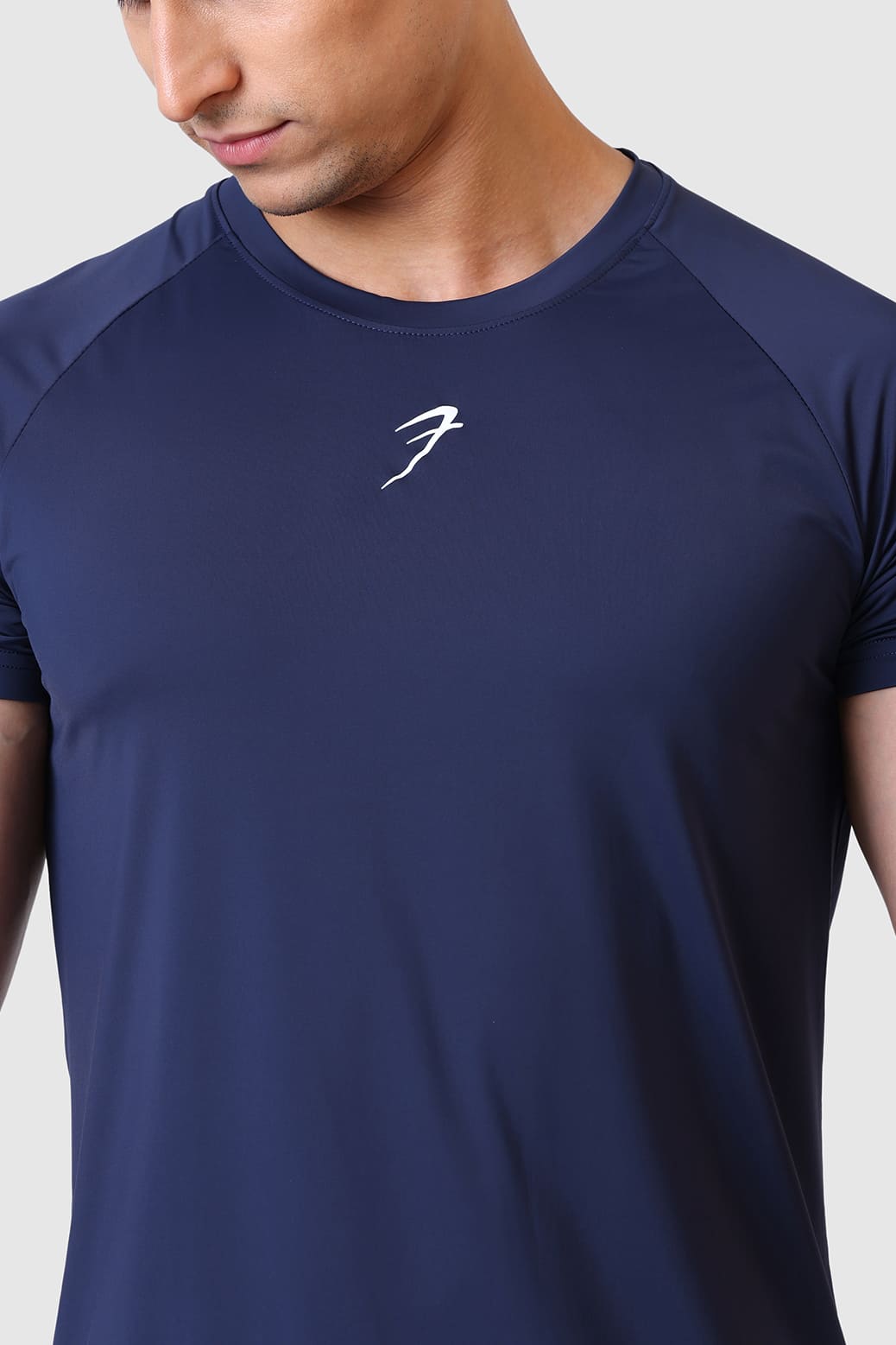 Bare Nylon T-shirt Navy