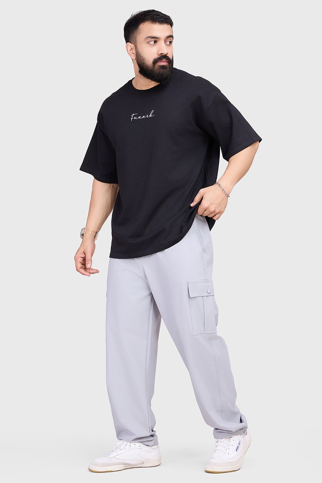 Bold Oversized T-shirt Black