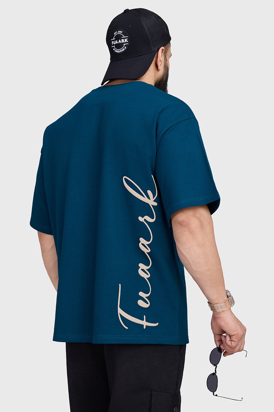 Bold Oversized T-shirt Teal