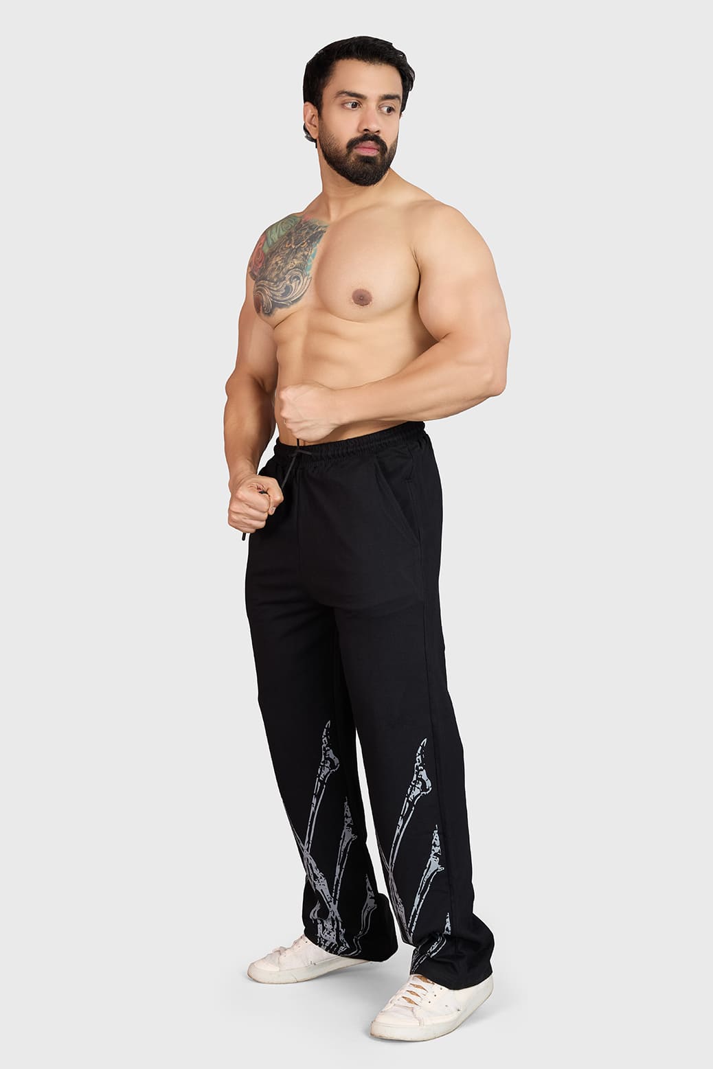 Bonegrid Straight Tracks Black