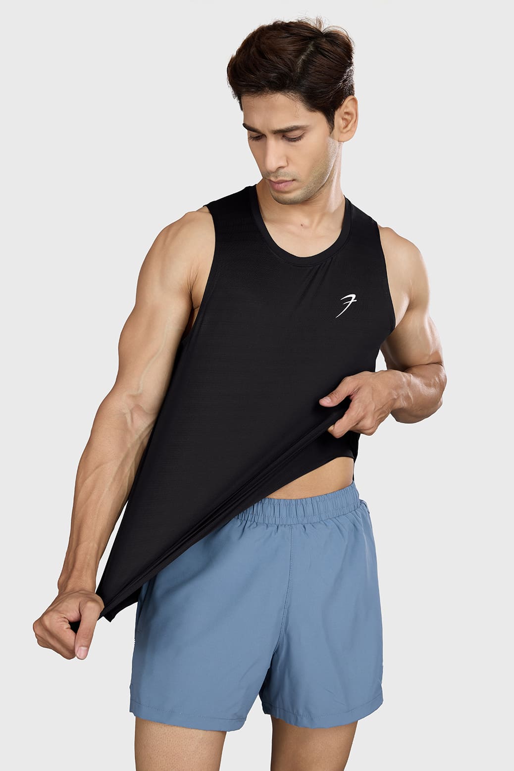 Ember Running Tank Black