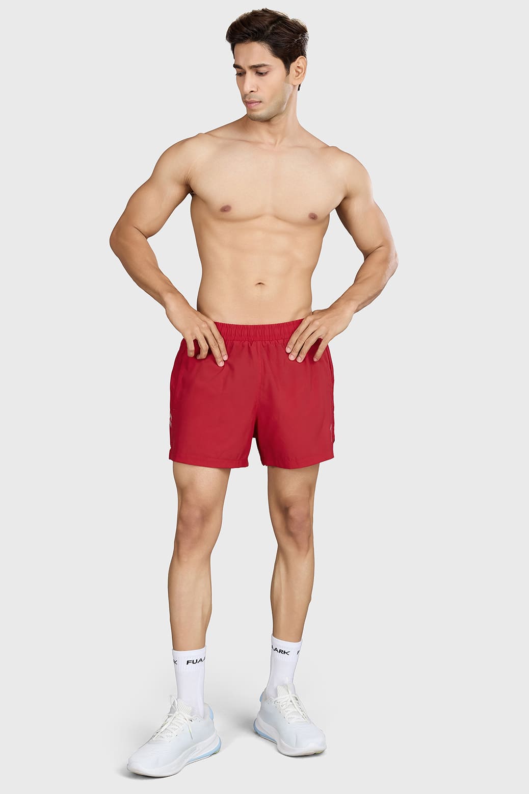 Pulse 4" Running Shorts Red