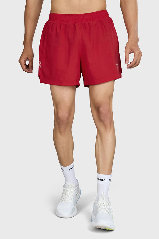 Pulse 4" Running Shorts Red