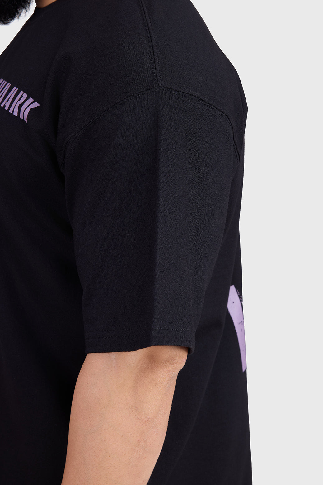 Unisex Rage Oversized T-shirts Black