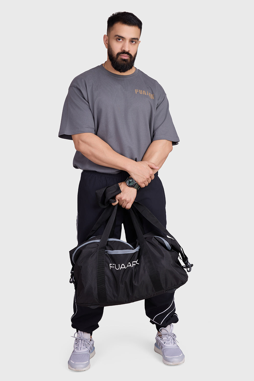 Rage Oversized T-shirts Charcoal