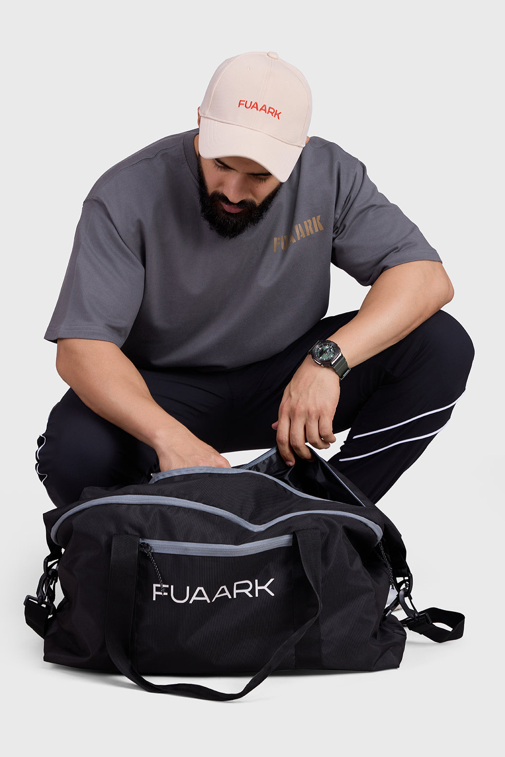 Rage Oversized T-shirts Charcoal