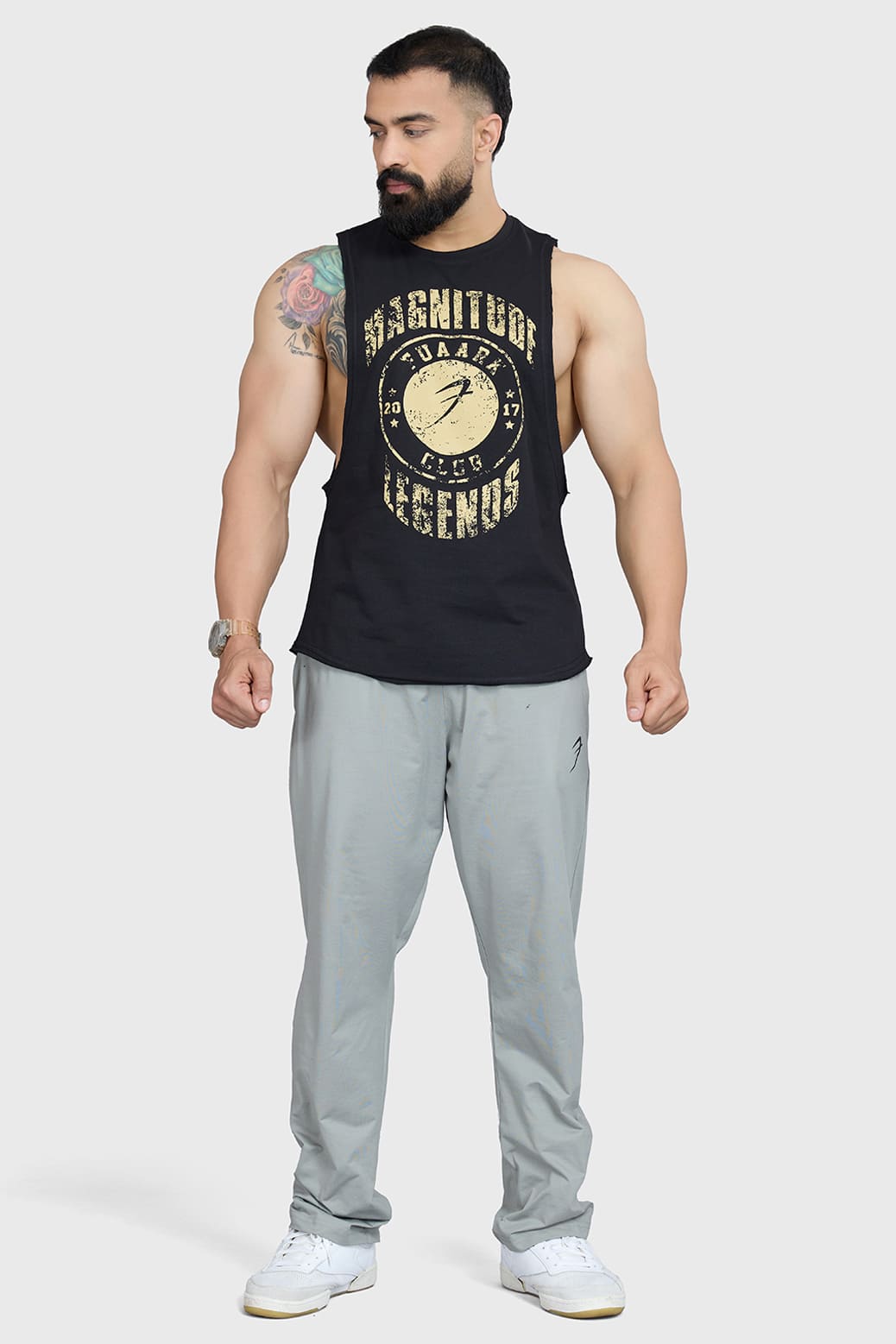 Magnitude Deep Arm Tank Black