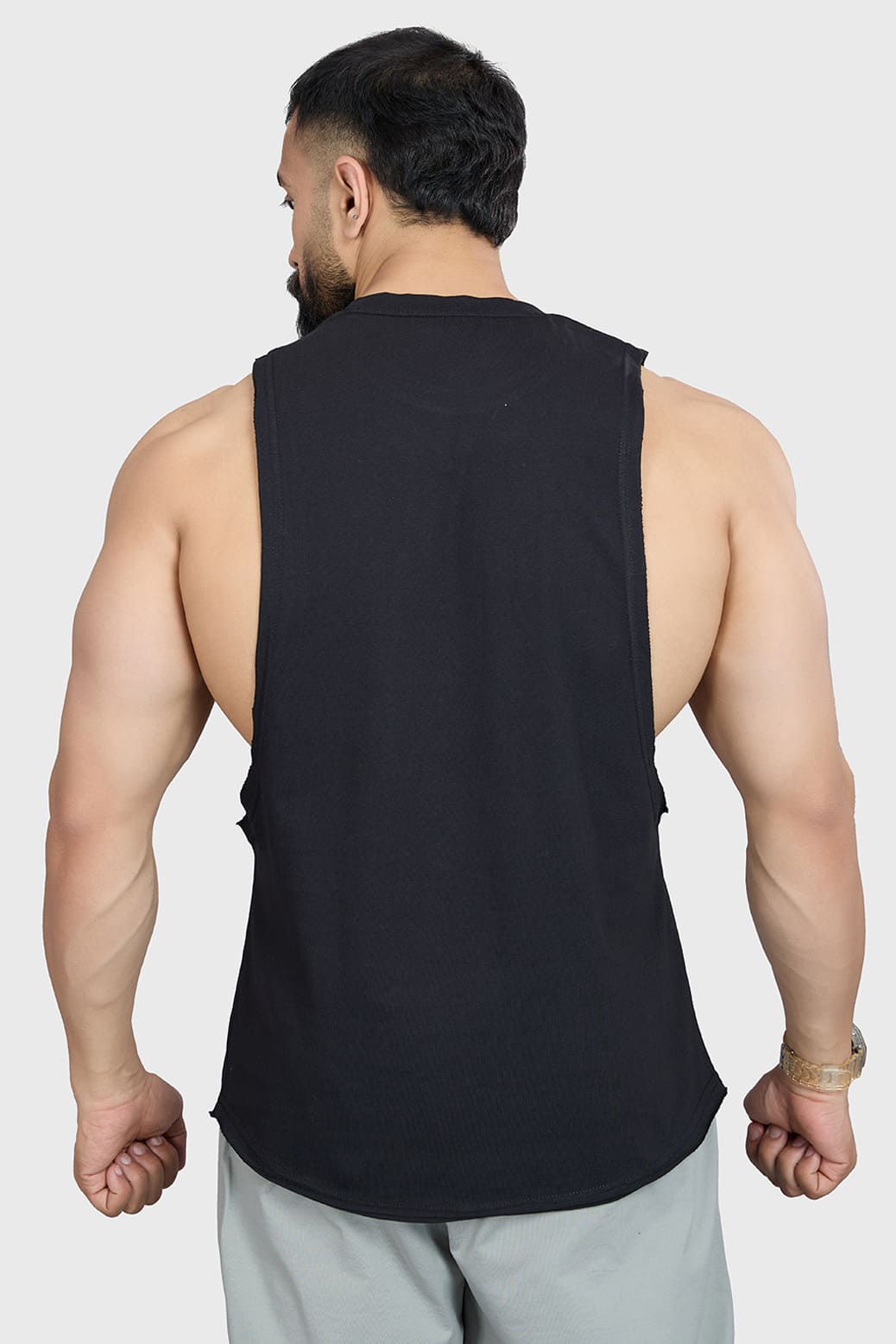Magnitude Deep Arm Tank Black