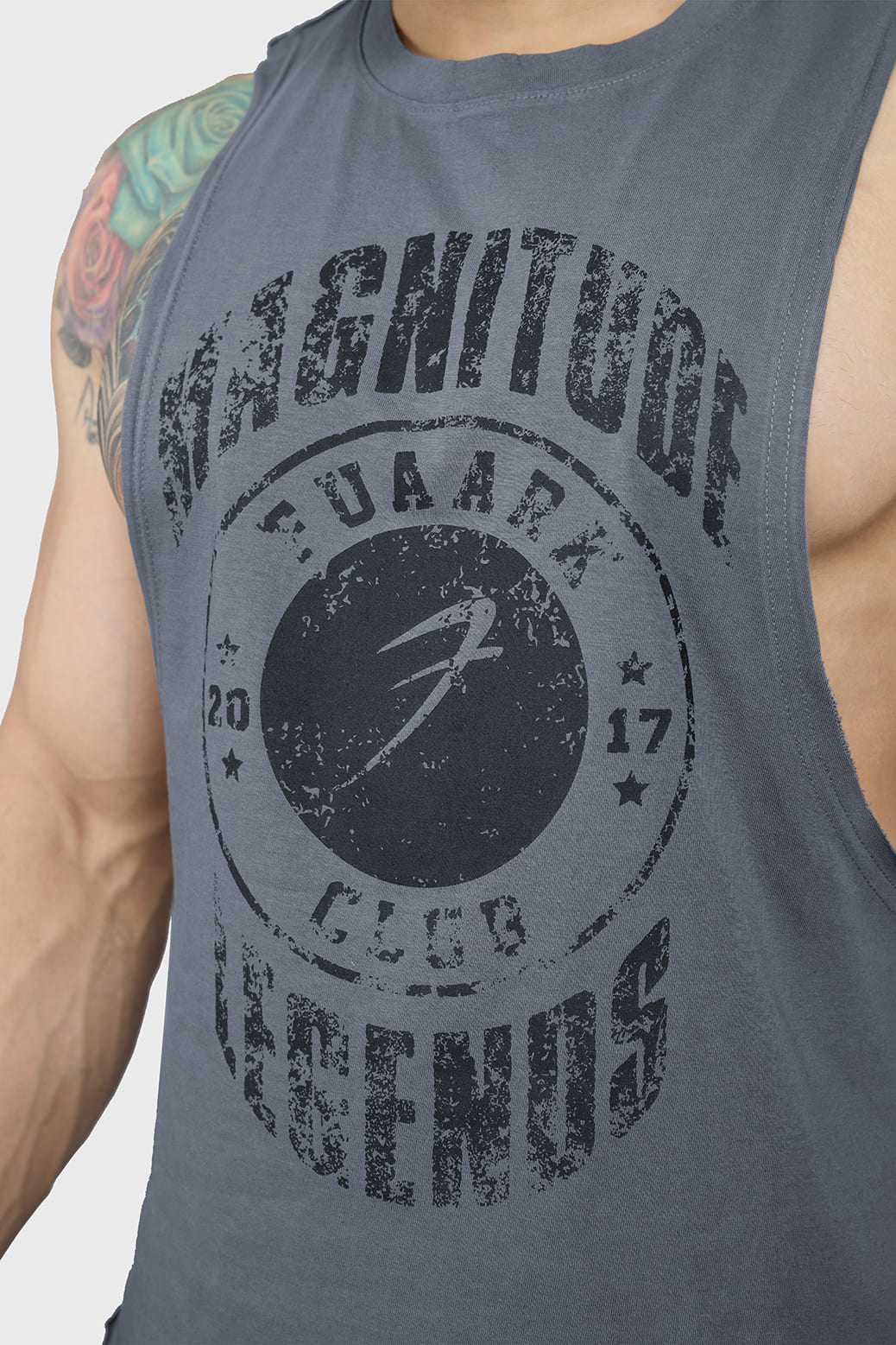 Magnitude Deep Arm Tank Grey
