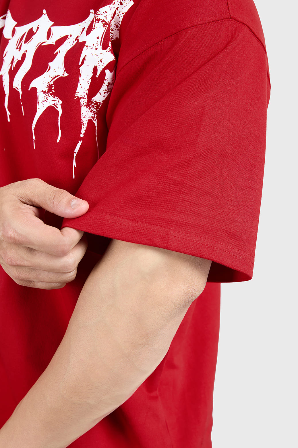 Levitate Oversized T-shirt Red