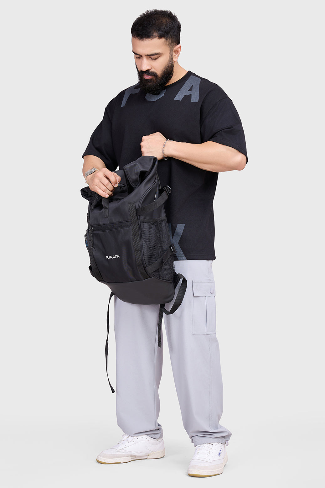 Refined Oversized T-shirt Black