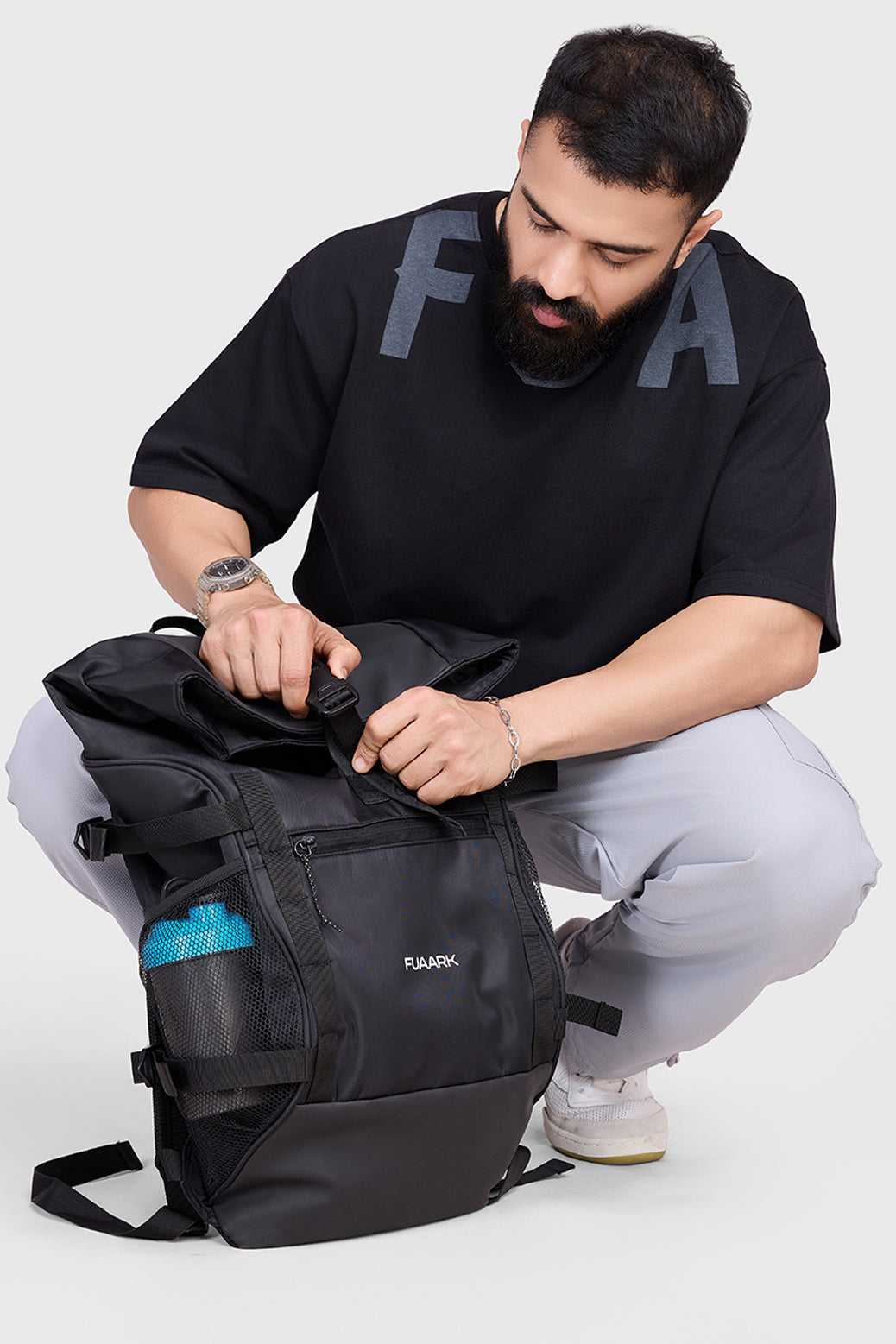 Refined Oversized T-shirt Black