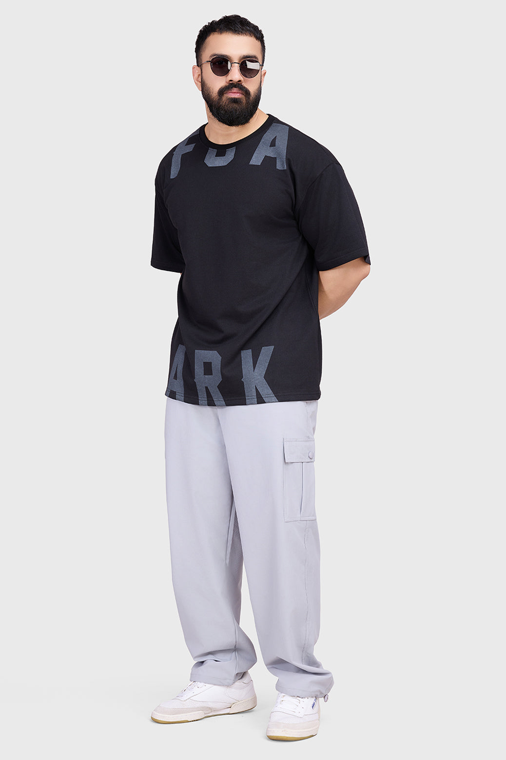 Refined Oversized T-shirt Black