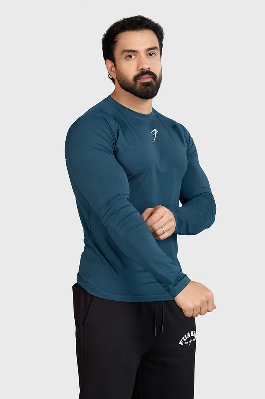Core Fullsleeves T-shirt Orion Blue