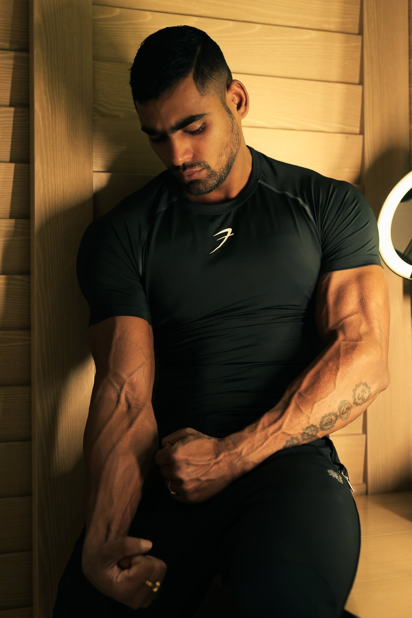 Compression T-shirt Black
