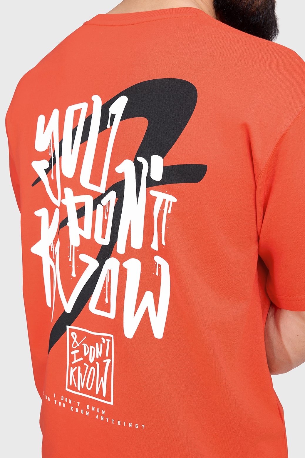 Dapper Oversized T-shirt Orange