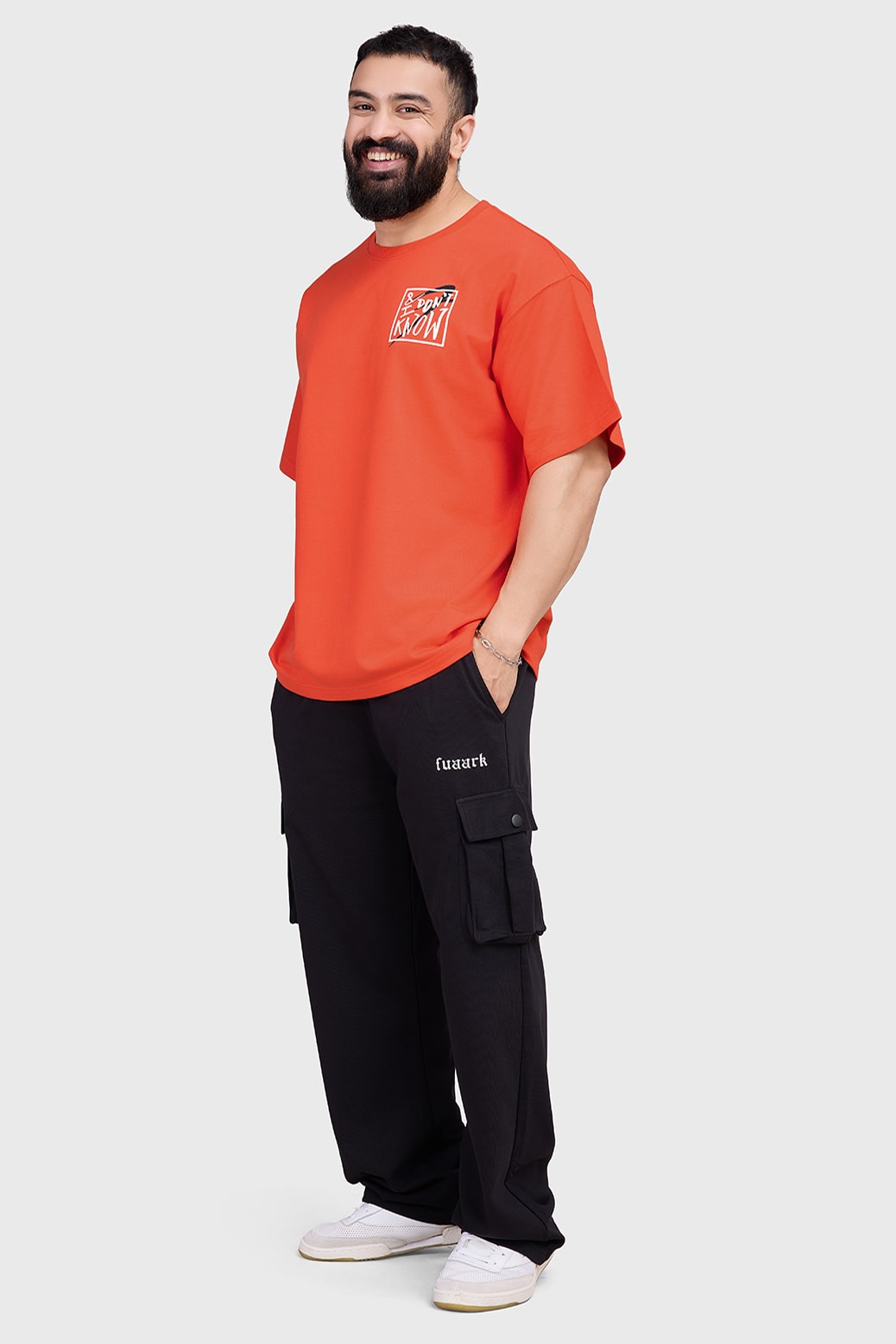 Dapper Oversized T-shirt Orange