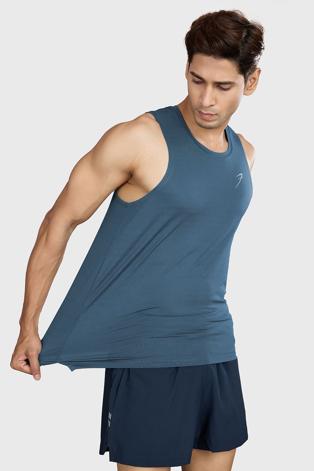 Ember Running Tank Light Blue