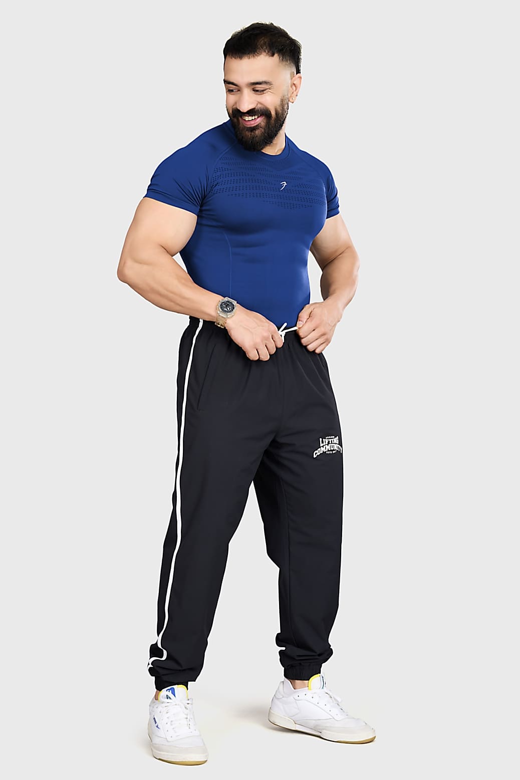 Power Seamless T-shirt Blue/Logo