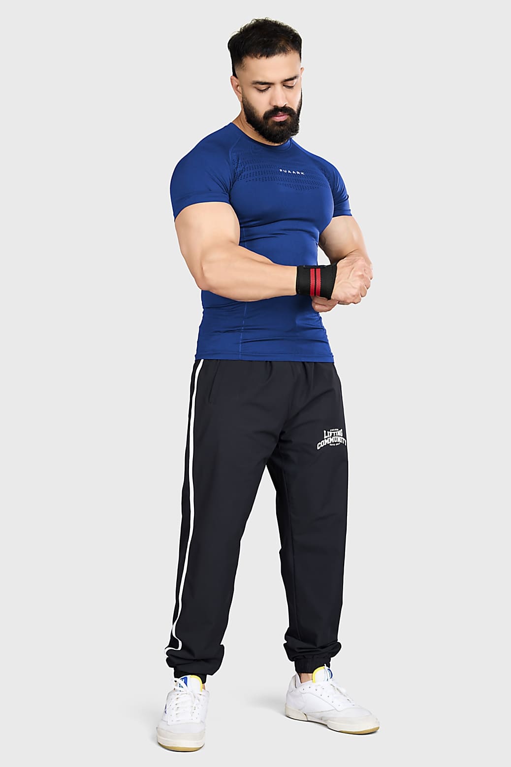 Power Seamless T-shirt Blue/ Fuaark