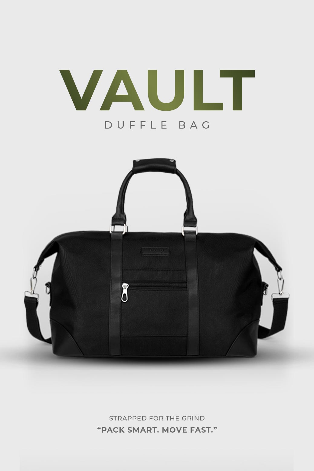 Vault Duffle Bag Black
