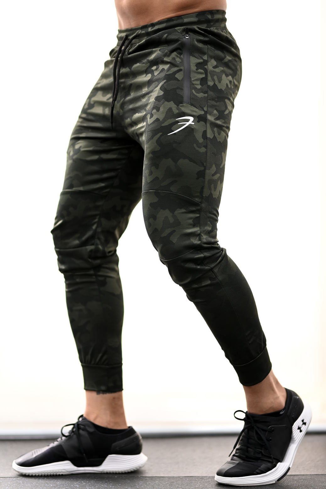 Camo Joggers Green