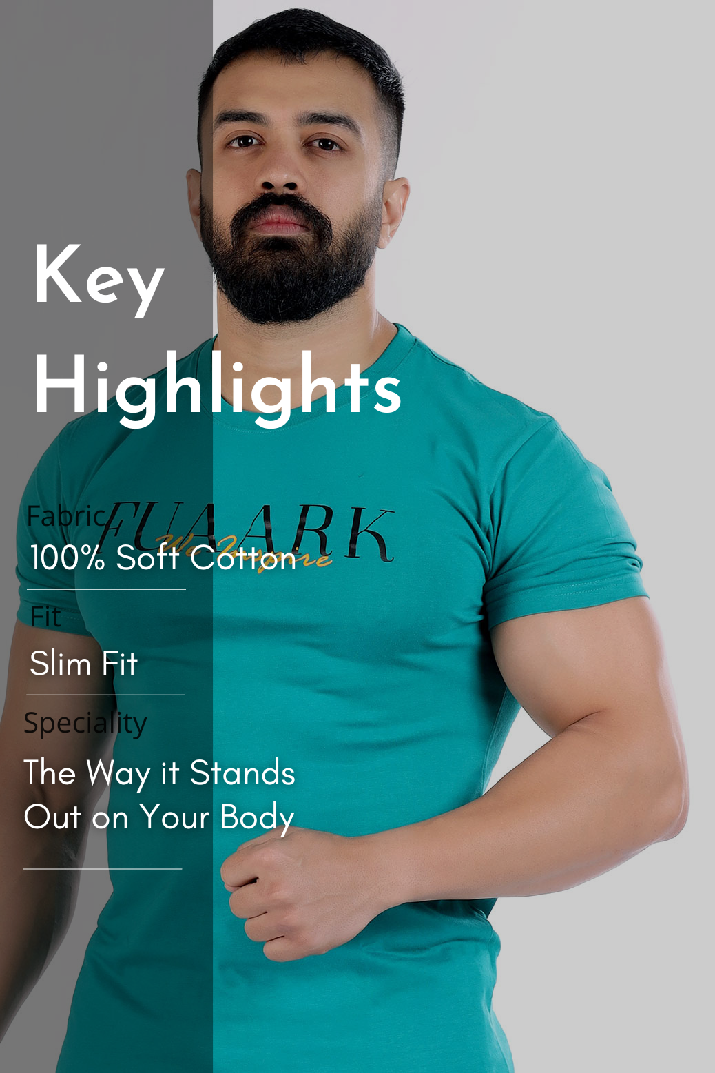 Classic T-shirt Turquoise Green