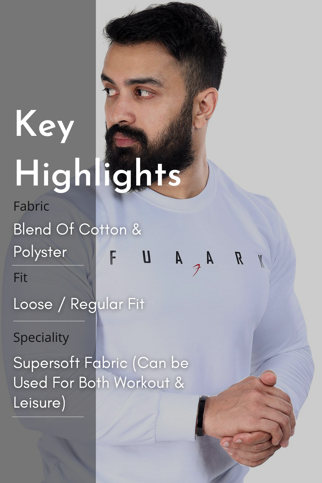 Fall Sweatshirt White