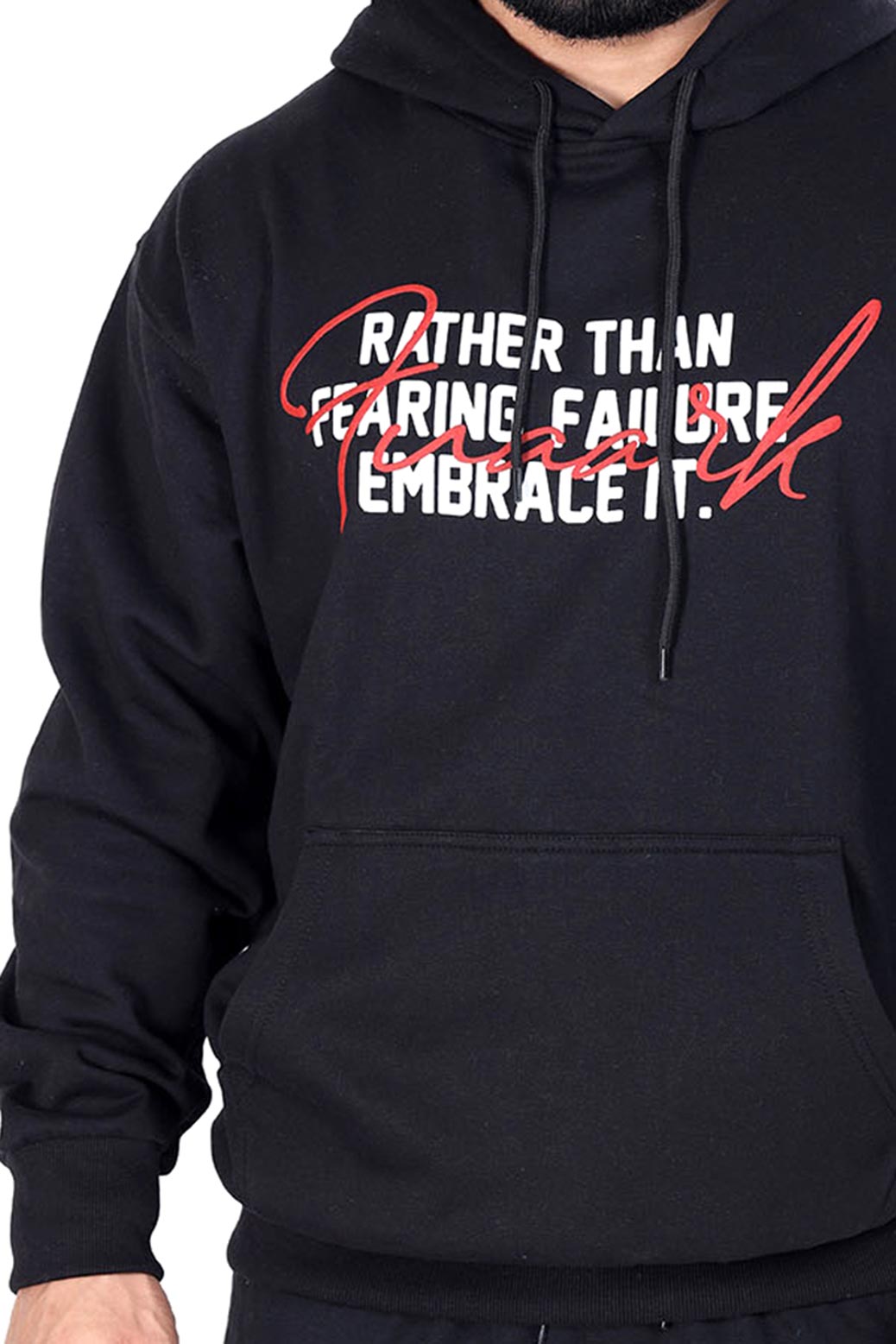 Oversized Frost Hoodie Black