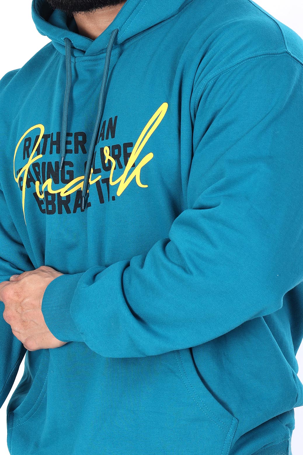Oversized Frost Hoodie Teal