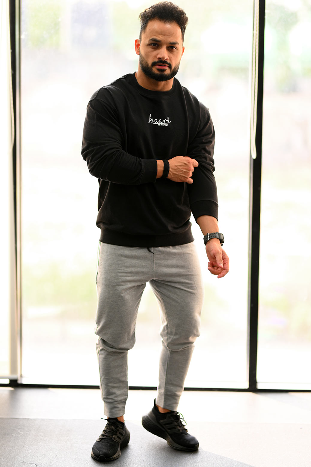 Oversized Sweatshirt Black