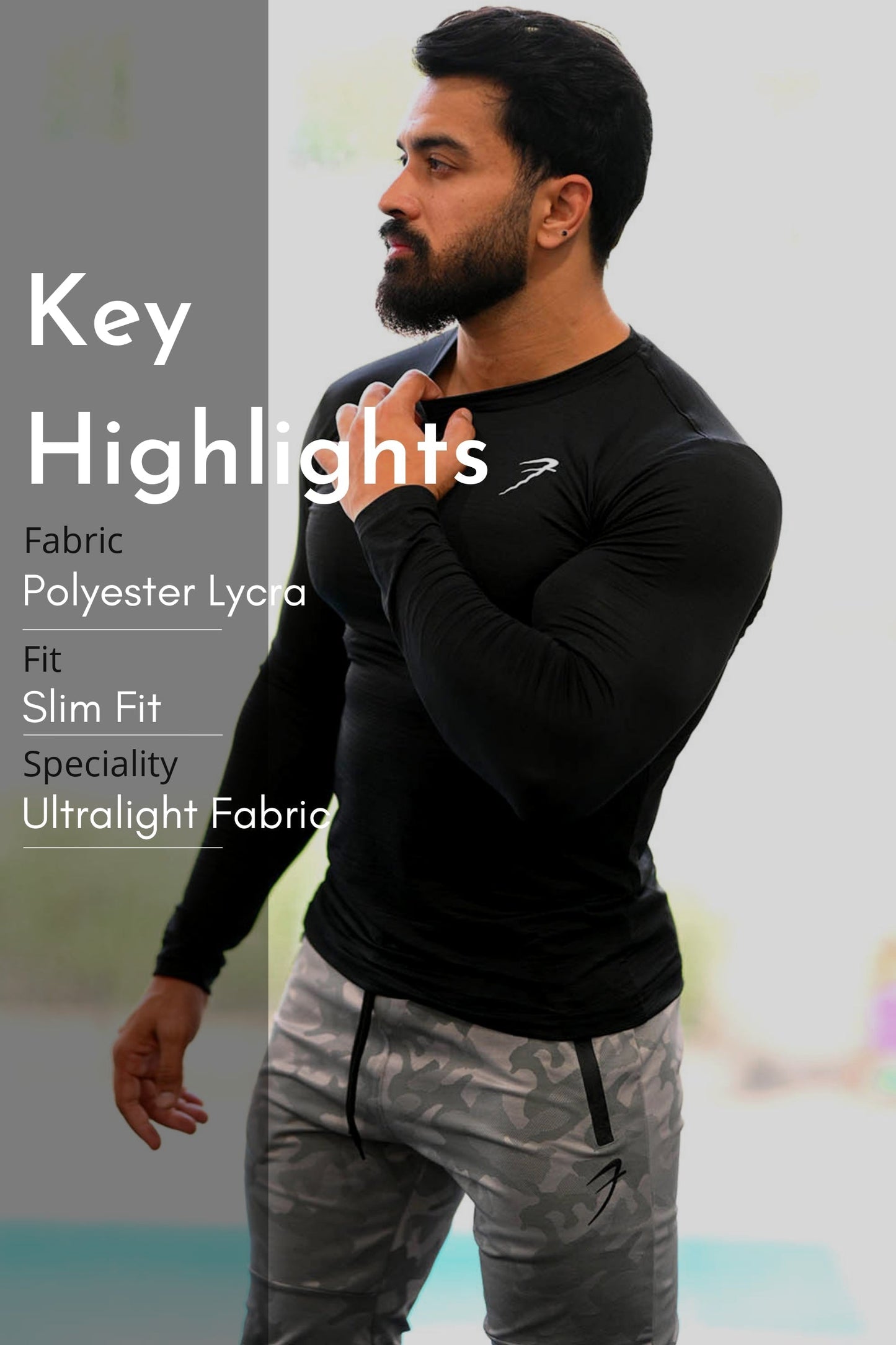 Revival Fullsleeves T-shirt Black